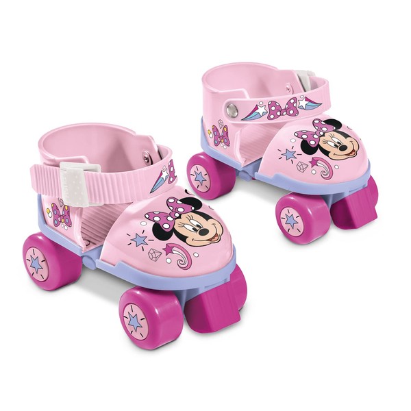 Mondo Minnie Mouse Skate Wheels for Girls Pink (Pink), Adjustable from 22 to 29