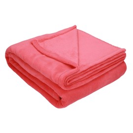 Betz Cuddly Blanket Bedspread Bern Size 150 cm x 200 cm Strawberry