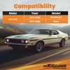 maXpeedingrods 2” Front Drop Spindles for Ford Mustang II 1974-1978,