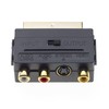 Keple SCART Adaptor Pack of 2 - 1x SCART, 3X