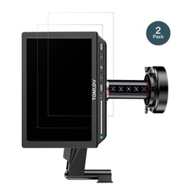 dipos I 2x Screen Protector 9H Matte Compatible with Tomlov TM4K-4K FLEX Protective Film Anti-Shock Film