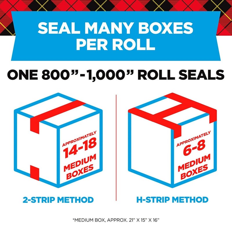 Scotch Heavy Duty Packing Tape with Dispenser 1.88 Inch X