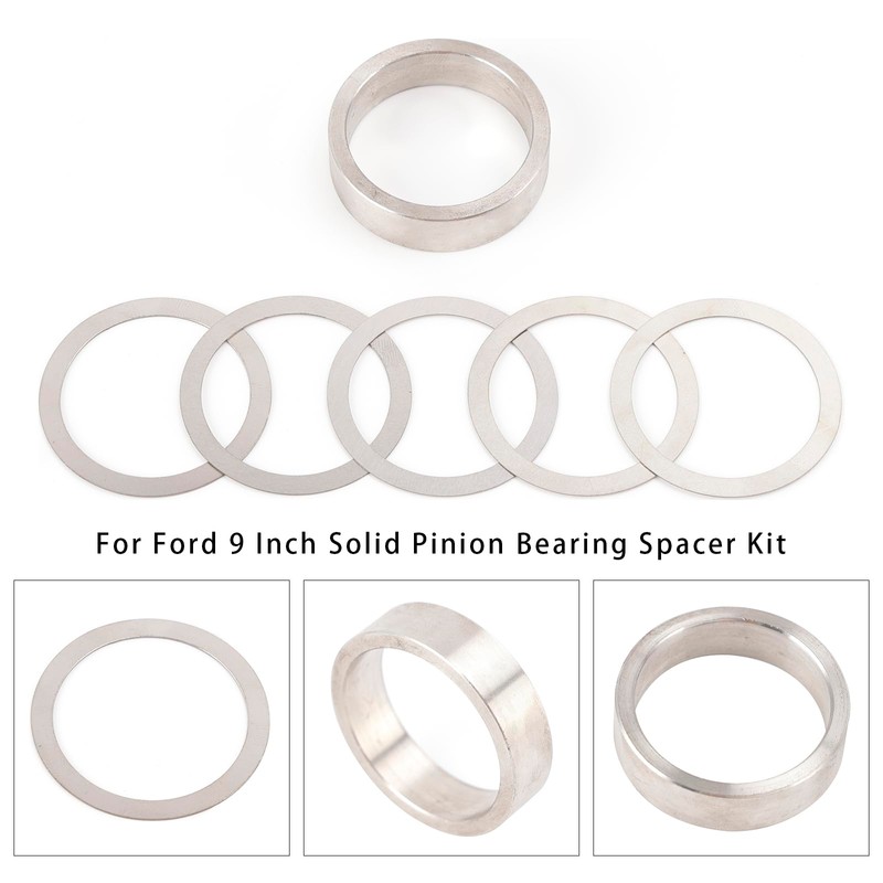 MAD HORNETS 9 Inch Solid Pinion Bearing Spacer Kit with