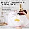 Pedobi 2 Pack Castor Oil Pack Wrap Organic Cotton for