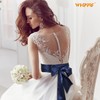 WHIPPY Women Dress Belt for Wedding Party Long Sash Bridal