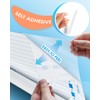 28 Pack Clear Contact Paper Book Cover, Clear Contact Paper