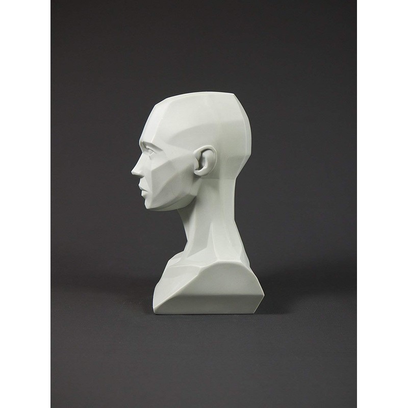 3dtotal Figure Collection Female Planar Bust: 6.4 Inch Tall Head