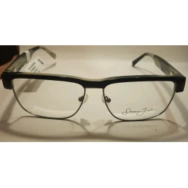 Sean John MF SJO5108WM  Black Horn Eyeglass Frames 59 15 145