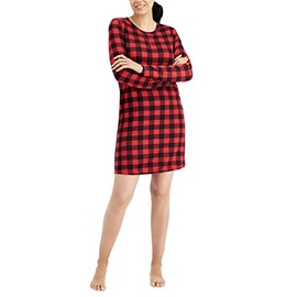 Charter Club Soft Knit Sleep Shirt (Medium, Buffalo Check)