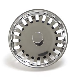 Misbroz Kitchen Sink Plug Strainer-Rust Proof Universal Sink Drainer Stopper- Sink Plug Replacement for Food/Hair Catcher- Hole Diameter 78mm