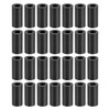 YOKIVE Pack of 250 Black Round Spacers, Non-Threaded Washers with