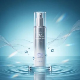 Esnature S-Nature Aqua Collagen Peptide NAD Ampoule 50ml / 에스네이처 아쿠아 콜라겐 펩타이드 NAD 앰플 50ml
