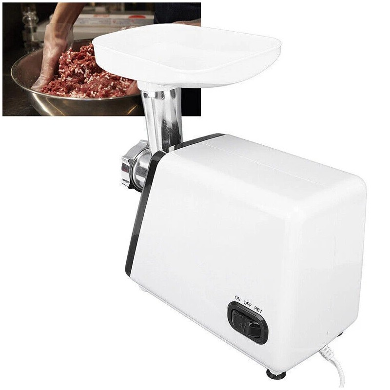 Zuguachi Meat Grinder Electric Commercial Antique Stainless Steel Food Processor