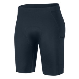 Santic Men's Bike Shorts 4D Padded UPF 50+ Cycling Road Biking Mountain Bicycle Cycle Shorts with Pockets