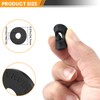DALQUIS 12 Pcs Guitar Strap Locks, Silicone Strap Locks, Premium