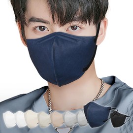 [マスク 3d 大きめ]マスク 大きめ 立体 30枚入 バイカラーマスク 不織布 3d立体構造 brodioマスク 大きめ 使い捨て おしゃれ 耳が痛くならない 男女兼用 ウイルス飛沫対策 通気快適