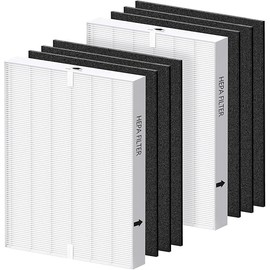 2-Pack Airmega AP-1512HH Filter Replacement for Coway Airmega AP-1512HH and 200M Air Purifi-ers, 2 True HEPA and 6 Carbon Pre-Filters, Compared to Part # 3304899