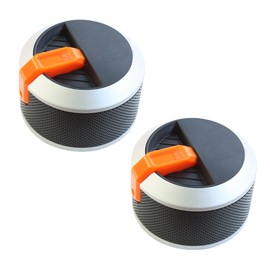 SOVLLIS Gas Griddle Grill Orange Knobs Replacement Compatible with Blackstone 1666 1517 1554 1825 1836 Gas Griddle Knobs, Compatible with Blackstone 17" 22" 28" 36" Griddle Accessories - 2 Pack