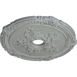 26"OD x 3 3/4"ID x 1 1/2"P Attica with Rose Ceiling Medallion (Fits Canopies up to 4 1/2")