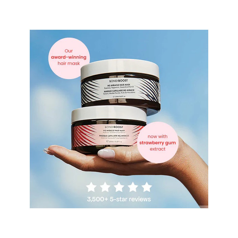Bondi Boost Strawberry Gum HG Miracle Hair Mask 250ml