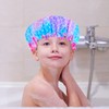 Gorro de ducha para niños, 3 piezas de gorros de