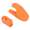 2 Pcs Violin Bow Grip Corrector Soft Reusable Silicone Violin