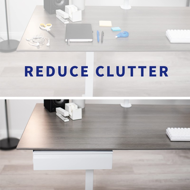 VIVO 16 inch Under Desk Slide Out Drawer without Shell,