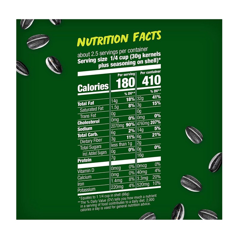 Sunflower Seeds Bundle. Includes Two - 3.63 Oz Bags of