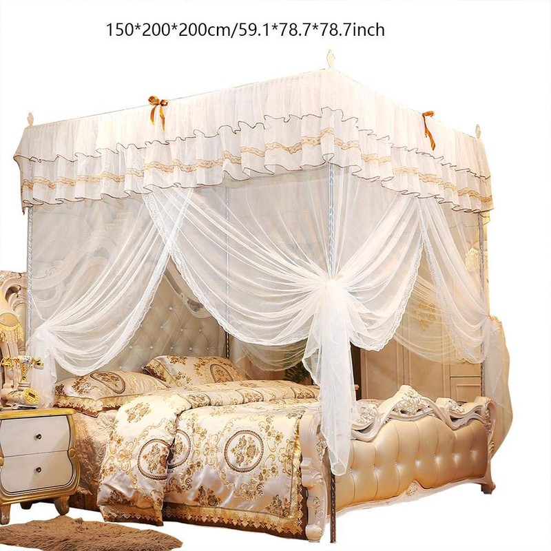 Elegant Canopy Bed Curtains, Mosquito Net For Bed Hangarone Luxury
