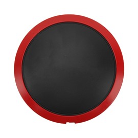 Center Wheel Hup Cap With Chrome Trim 68078419AC Heat Resistant Wheel Hub Center Cap Replacement for FIAT 500 Red Circle Red Letter