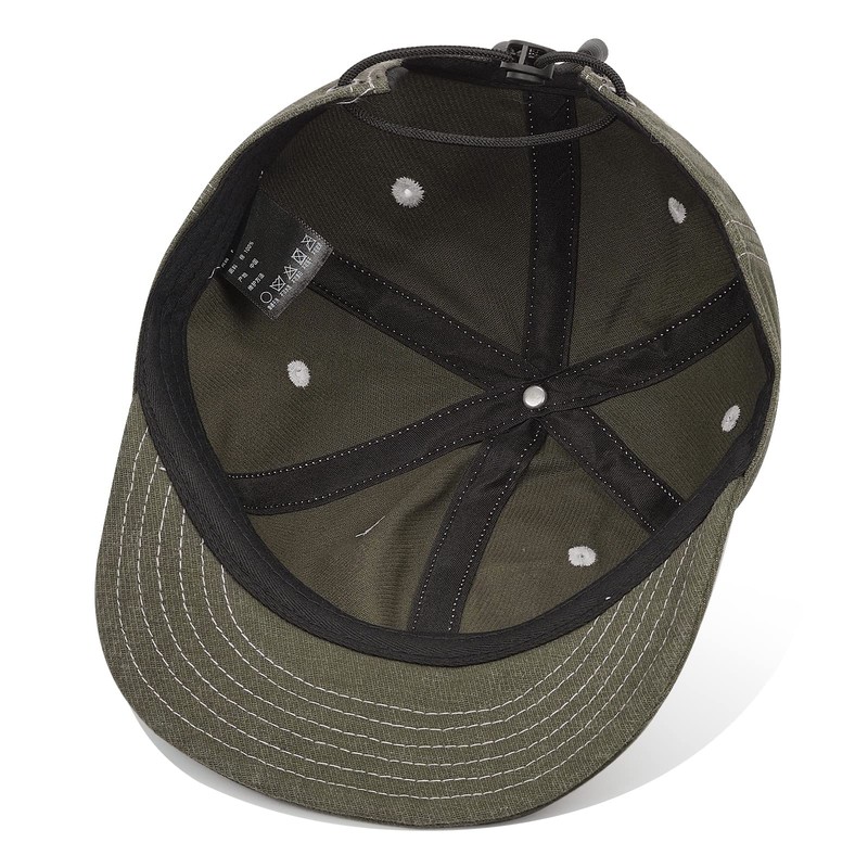 Croogo G-ASB03 Men's Cap, Short Brim, Soft, Breathable, Plain, Simple,