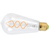 ST64 Bulb Double Spiral E27 4W Dimmable Light Bulb for