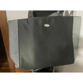 Coach NEW ~ COACH Grey & Silver Tote Bag Purse, NWT