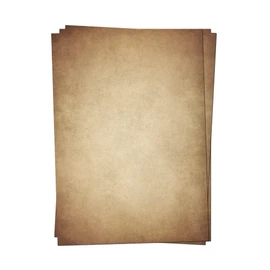 PRESENTOU Writing Paper Printed on Both Sides 120 g Paper | Motif Paper Certificate Paper Certificate Menu Love Letter (Vintage Dark, 50 Sheets)