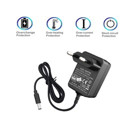 RUITROLIKER 9V 1A Power Supply Wall Charger AC Power Supply, Compatible with Electric Guitar Bass Effects Pedal
