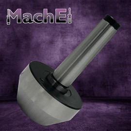 MachEl Bull Nose Revolving Center for Lathe Machines (Morse Taper MT3)