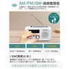 【Disaster Prevention Safety Association Recommended Certified Product】Greeshow Disaster Radio, Multi-functional