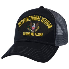 Military Productions Dysfunctional Veteran - Leave Me Alone Mesh Back Cap
