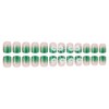 24Pcs St. Patrick's Day Press on Nails Short Square French
