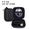 Portable Electronics Organizer Case for Cables – Compact Square Storage