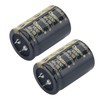 Cermant 2Pcs 250V 2200UF Electrolytic Capacitors Snap in Electrolytic Capacitor