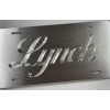 Diamond Etched Products Custom SILVER Metallic Car Tag Diamond Etched