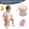 Portable Potty for Toddler,Travel Potty Seat for Toddler,Travel Toilet Kids