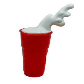 Figures Toy Company Cup Burst Accessory for WWE & AEW Wrestling Action Figures