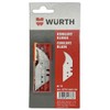 Würth 10 x concave blades concave blade replacement blade for