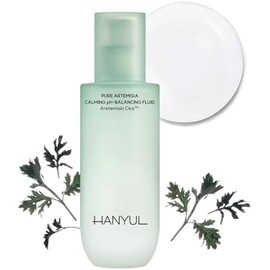 HANYUL Pure Artemisia (Mugwort) Hydrating Calming Fluid | Lightweight Lotion for Deep Moisturizing & Soothing, Serum-Like Instant Effect, Vegan Certified, Korean Skincare, 4.23 Fl Oz