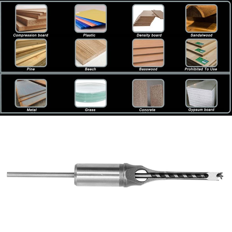 Square Hole Mortiser Drill Bit Mortiser Drill Bit Set Mortiser