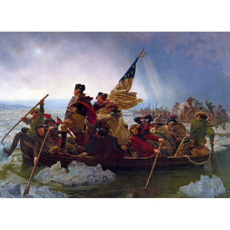 Washington Crossing The Delaware by Emanuel Leutze