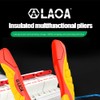 LAOA Needles Nose Pliers,Long Nose Pliers 1000 Volt VDE Insulated