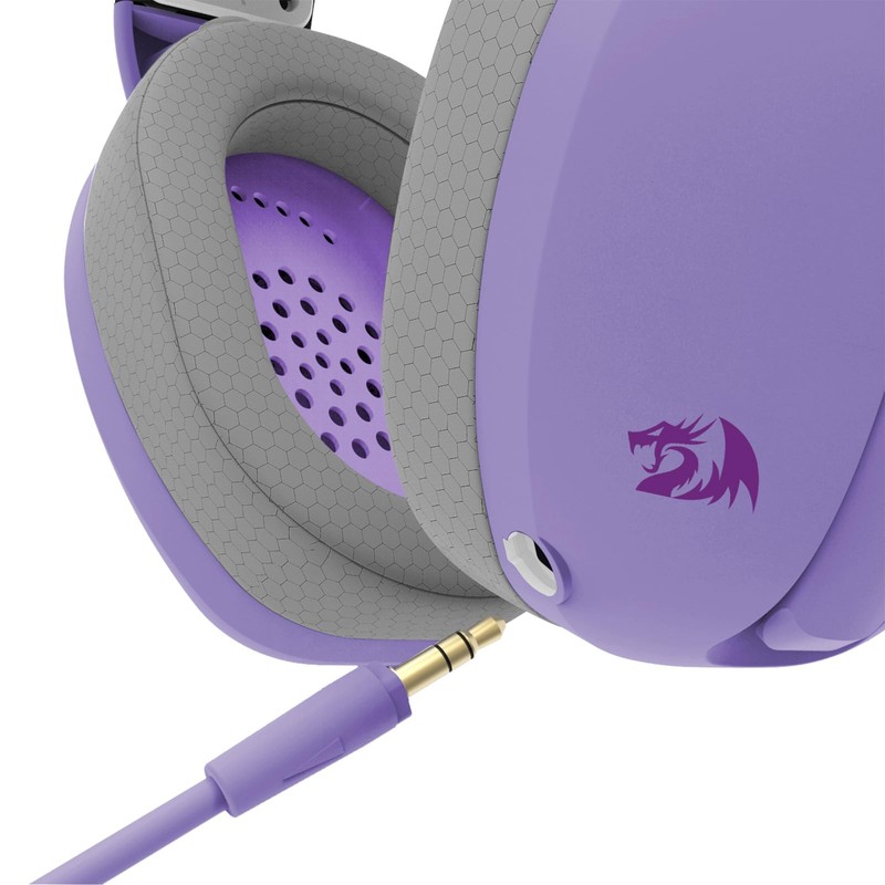 Redragon Audífonos Gamer H848 Ire Pro Bluetooth, Morado